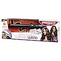 Kiss Red By Ceramic Tourmaline Curling Wand CIW021" inch, Black, 1 Count