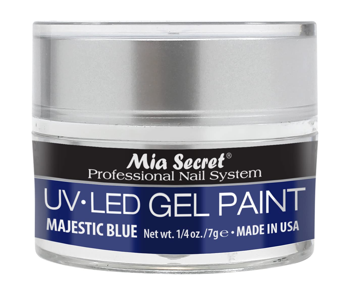 Mia Secret Professional Nail System UV/LED Gel Paint - 5 grams (Majestic Blue) Beauty & Personal Care Mia Secret
