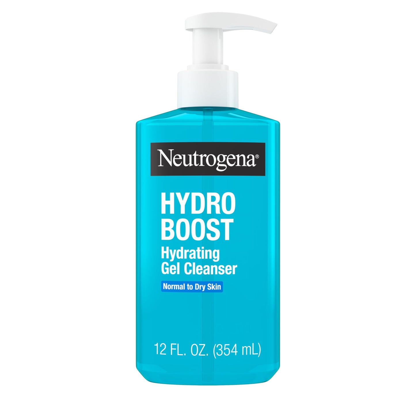 Neutrogena Hydro Boost Face Wash, Hydrating Facial Cleanser with Hyaluronic Acid, Daily Foaming Face Wash & Makeup Remover, Hypoallergenic, Alcohol