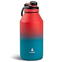 Manna Saratoga Double-wall Insulated Stainless Steel Bottle - 64 Oz - Blueberry Ombre