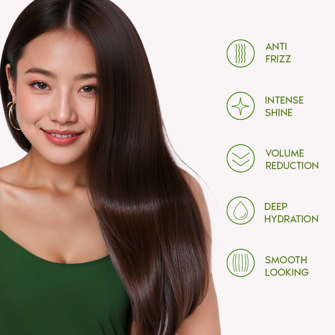 I Belli Capelli Ravenna Hair Straightening Kit - Organic Hair B-tox, Aloe Vera Shampoo & Conditioner, Repair Oil - Anti-Frizz, Intense Hydration
