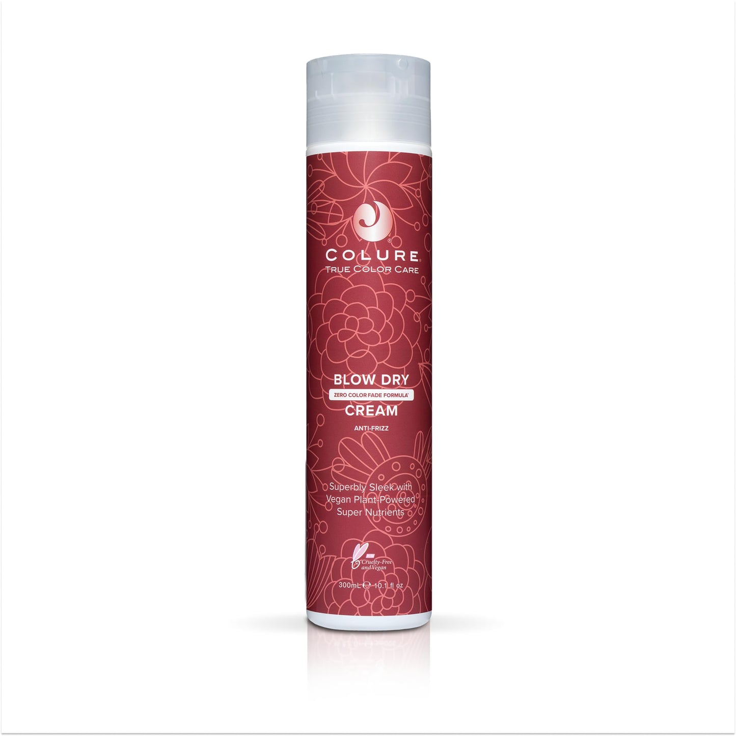 COLURE Blow Dry Cream, 10 Fl Oz - Anti Frizz Heat Protectant Styling Crème & Smoothing Formula for Color Treated Hair