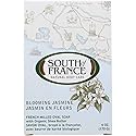 South of France, Blooming Jasmine, French Milled Oval Soap with Organic Shea Butter, 6 oz (170 g) - 2pc2