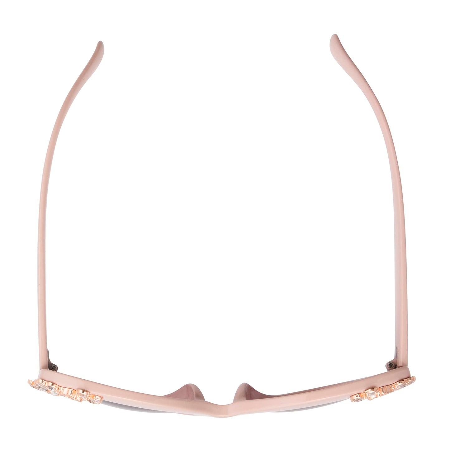 Betsey Johnson Women's Garden Party Sunglasses Round, Pink, 141 mm