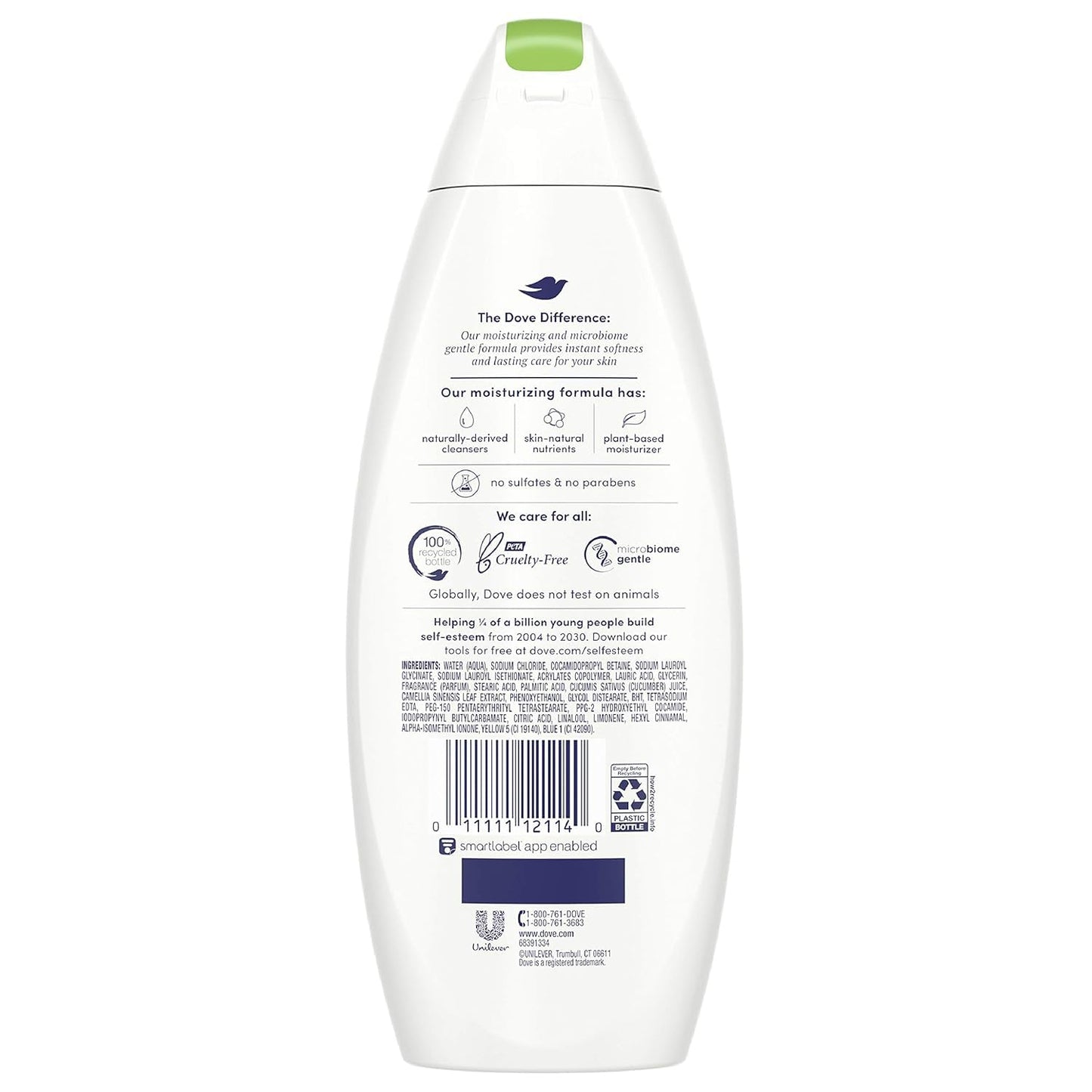 Dove Body Wash 11 Ounce Go Fresh Cucumber & Green Tea, 11 Fl Oz (Pack of 2) Beauty & Personal Care Dove