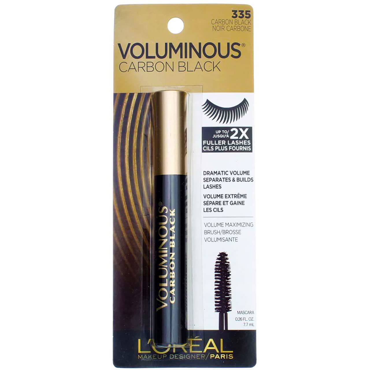 Lor Masc Vol Carb Black Size .28z