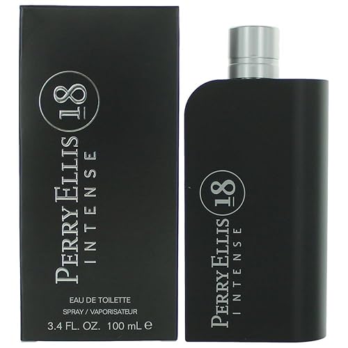 Perry Ellis 18 Intense by Perry Ellis for Men 3.4 oz Eau de Toilette Spray