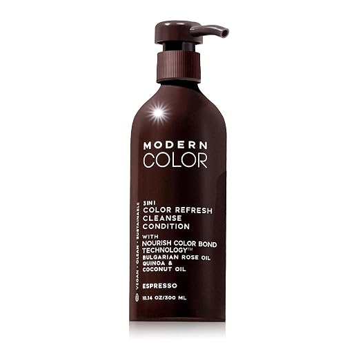 Modern Color 3-in-1 Hair Color Refresh, Cleanse & Condition - 100% Vegan, Cruelty Free, Sustainably Packaged, Non-Toxic, Certified Clean Beauty
