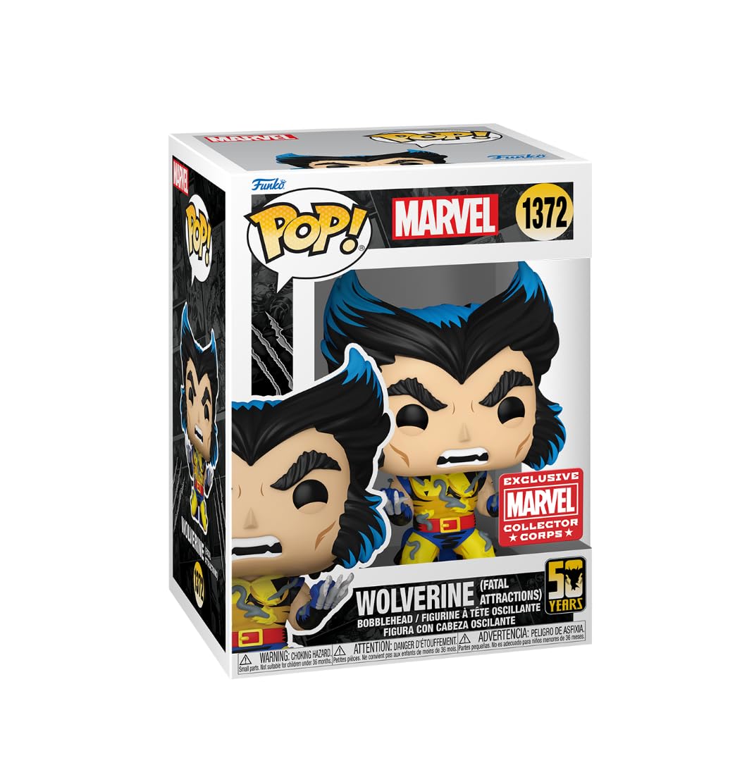 Funko Pop! Marvel: Wolverine 50 Years - Wolverine Fatal Attractions #1372