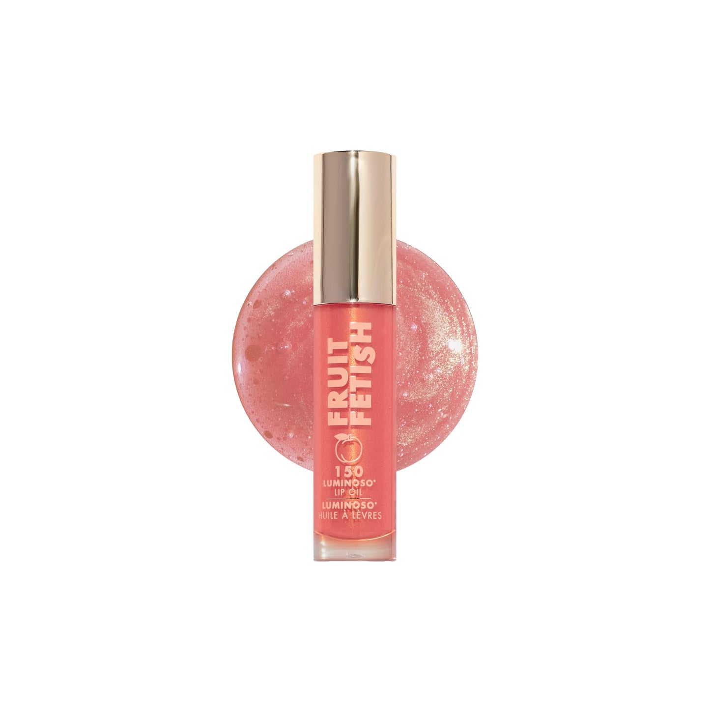 Milani Fruit Fetish Lip Oil, Tinted Lip Gloss & Hydrating Lip Oil Treatment, Moisturizing Non Sticky Clear Shine, High Shine Lip Balm for Dry Lips