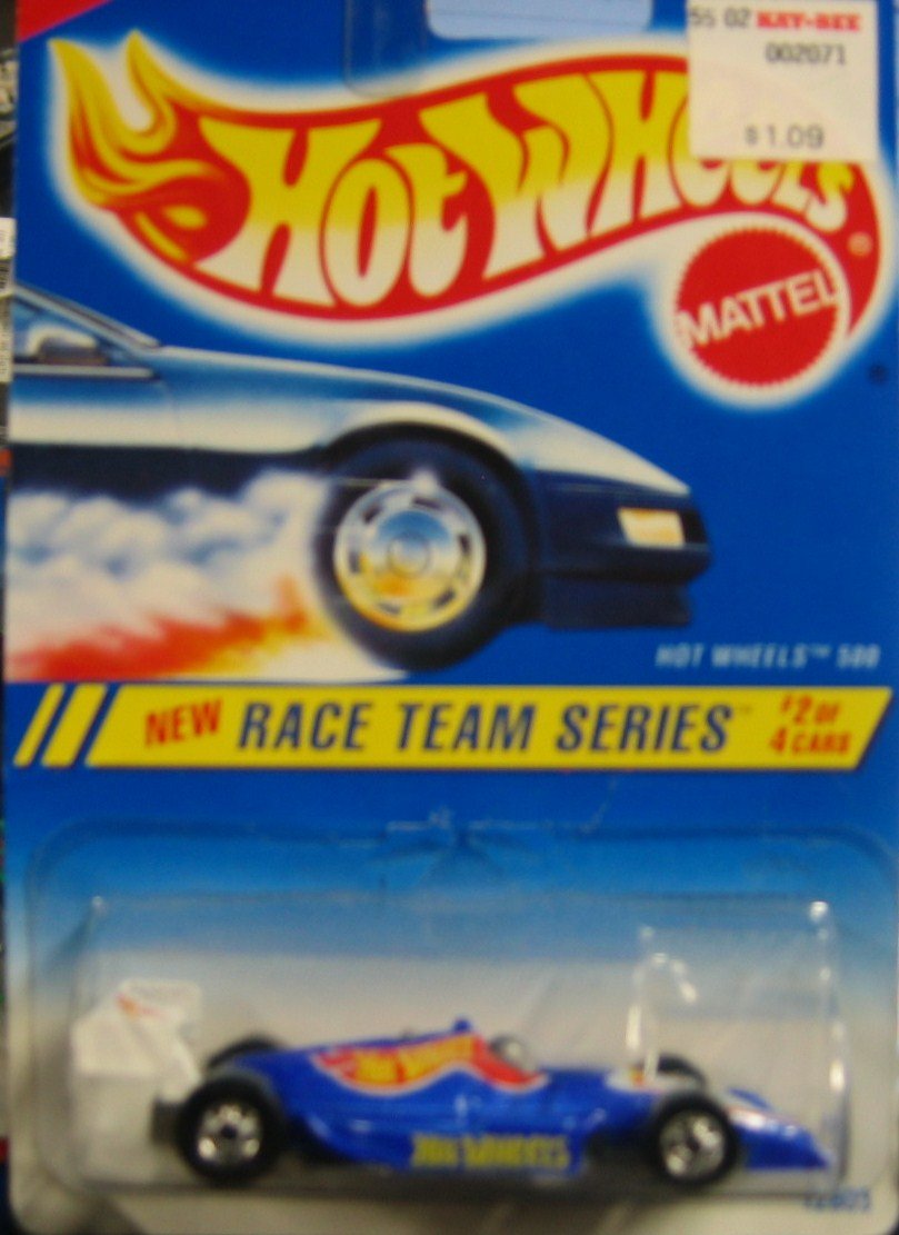 1994-1995 Hot Wheels Race Team Series 2 of 4 HOT Wheels 500 #276 Blue Card (Blue INDY CAR)