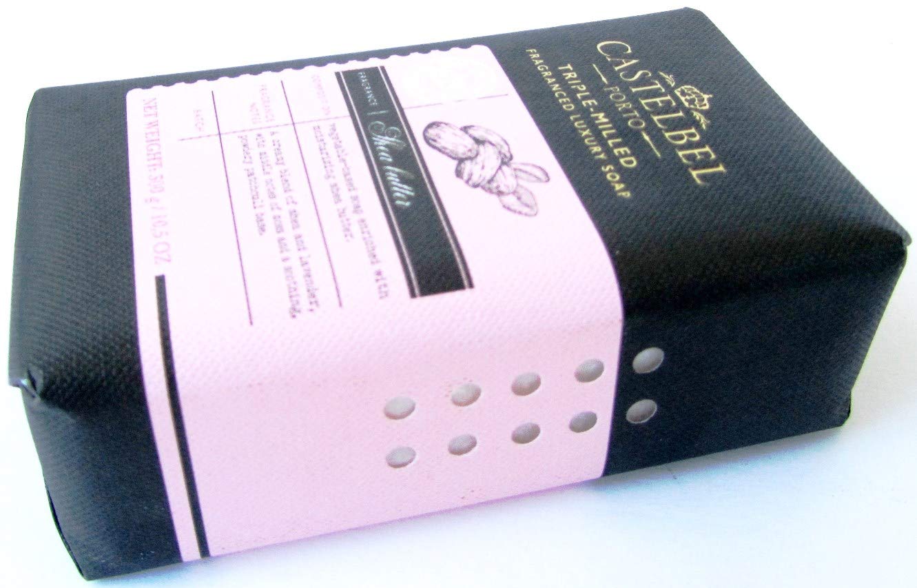 Castelbel Porto - Shea Butter - Fragranced Luxury Soap Bar 10.5 Ounce