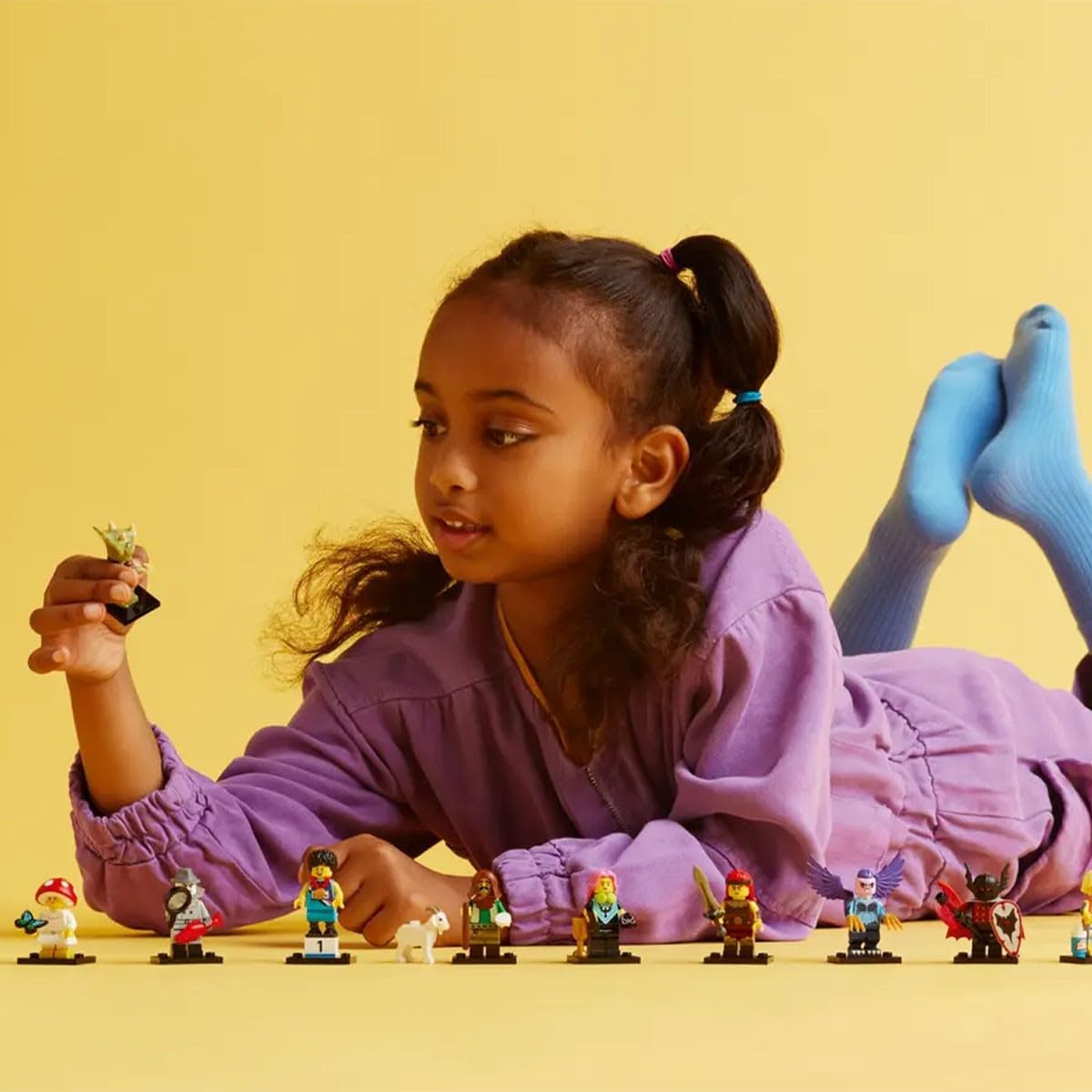 LEGO Minifigures Series 25 Collectible Figures – Surprise Adventure Building Set for Boys & Girls 5+, Mystery Toy Gift for Kids, 71045