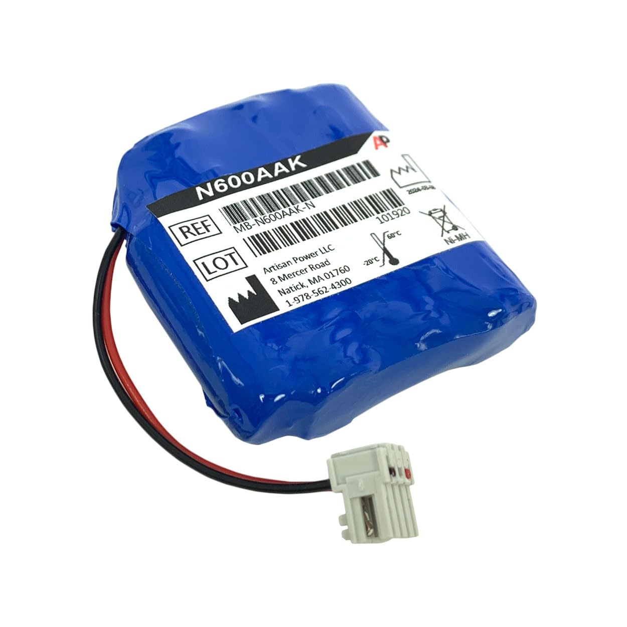Artisan Power Replacement Battery for B. Braun Syringe Pump Perfusor Compact - MB1120 and 3/N600AAK Beauty and Personal Care Artisan Power