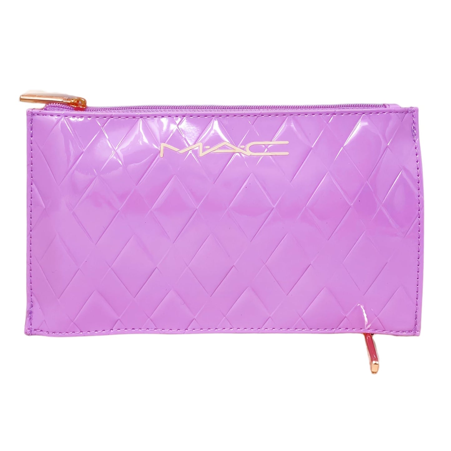 M·A·C Cosmetics Holiday Exclusive Less Is Bore 6 Piece Gift Set - 5 Full-Size M·A·Cximal Silky Matte Lipsticks + Purple Makeup Bag