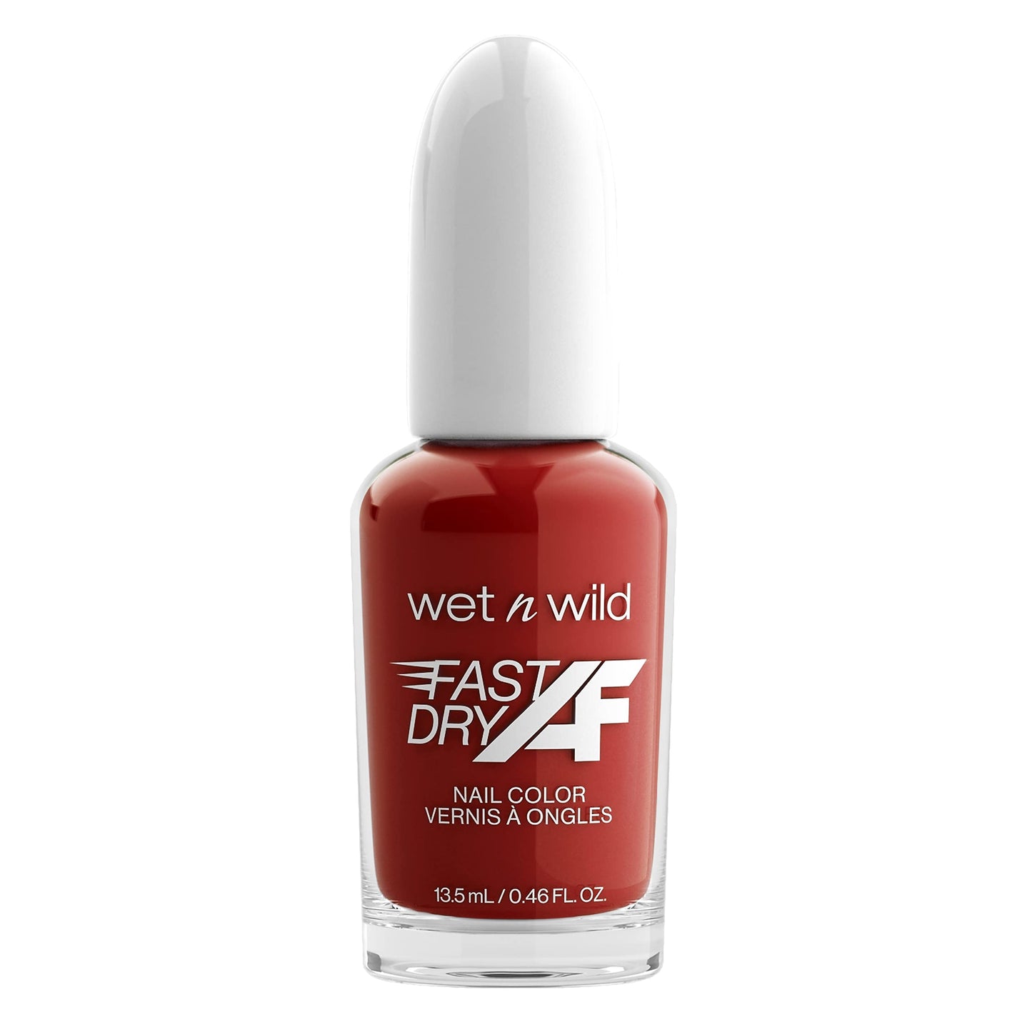 wet n wild Fast Dry AF Nail Polish, Quick 40 Second Dry Time, Long Lasting High-Shine - Red Light District