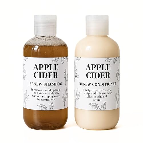 Nature Skin Shop Apple Cider Vinegar Shampoo and Conditioner Set