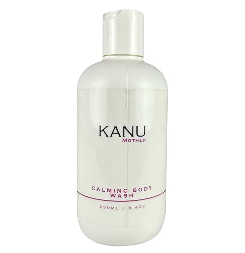 KANU Mother Lavender Calming Body Wash for Pregnancy 8.4 Oz- Soothing & Hydrating- Natural Prenatal Skincare for Relaxation and Stress Relief- Basket Beauty & Personal Care KANU