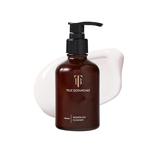 True Botanicals Renew Nourishing Cleanser | Gently Moisturizes + Refreshes Dry Skin | All Skin Types | Dermatologist Tested, Hypoallergenic, All