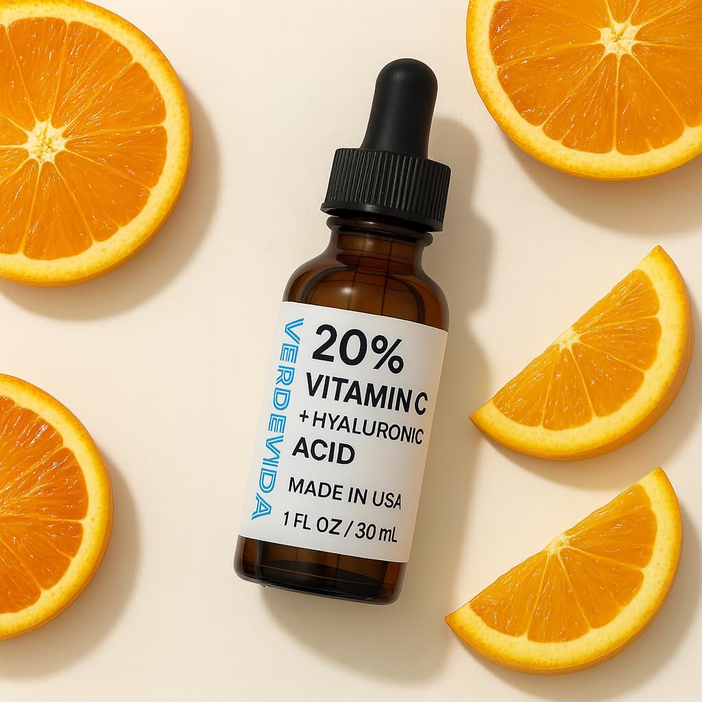 Verdevida Vitamin C Serum Skin Care - Dark Spot Remover For Face & Acne on All Skin Types