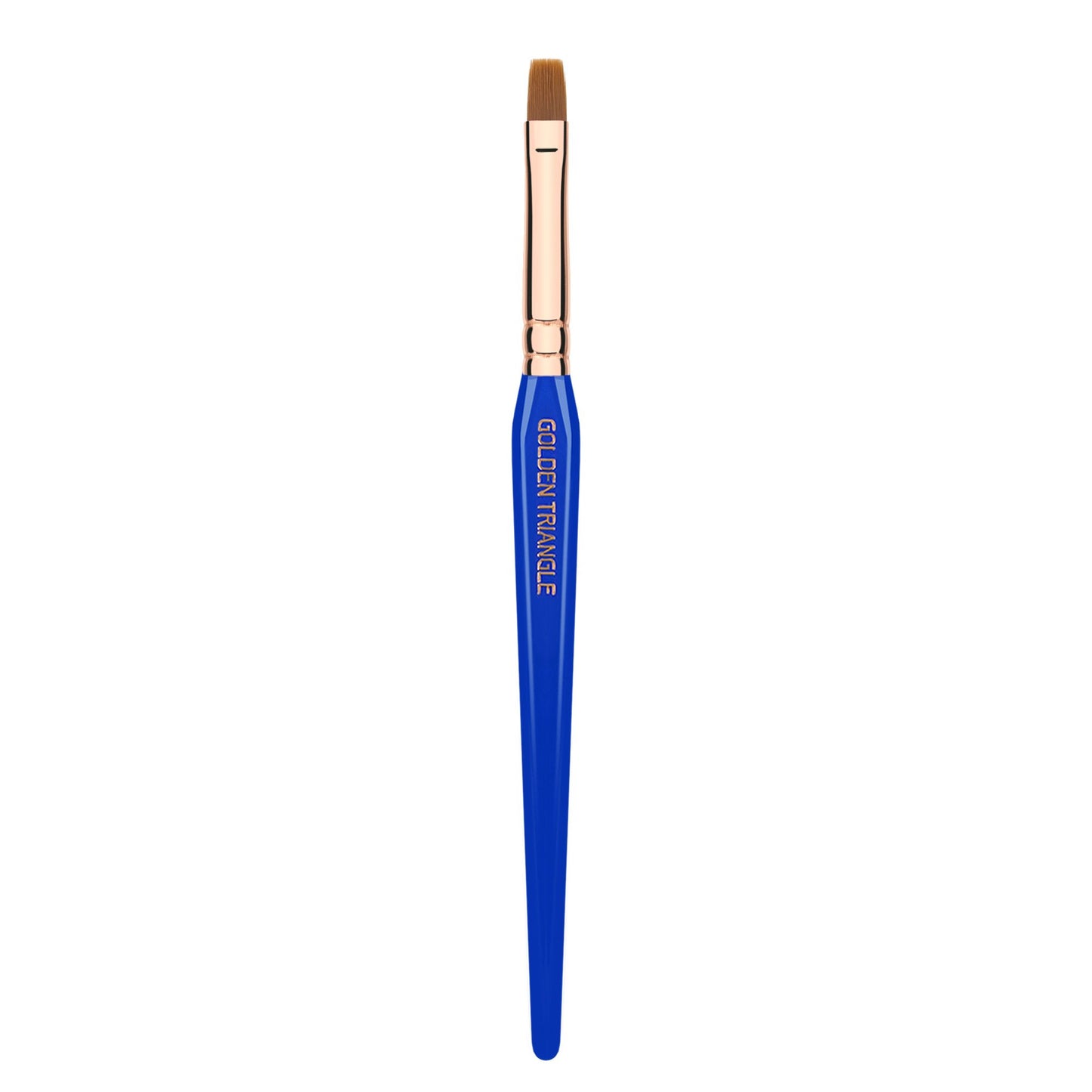 Bdellium Tools Professional Makeup Brush - Golden Triangle 546 Square Lip - With All Vegan and Soft Synthetic Fibers, For Applying Color Precisely