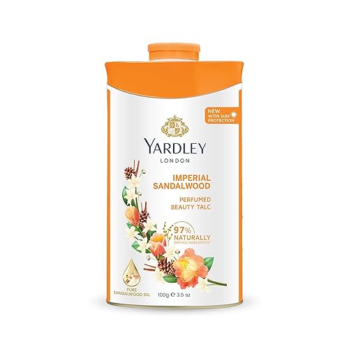 Yardley London Perfumed Talc Sandalwood 100g