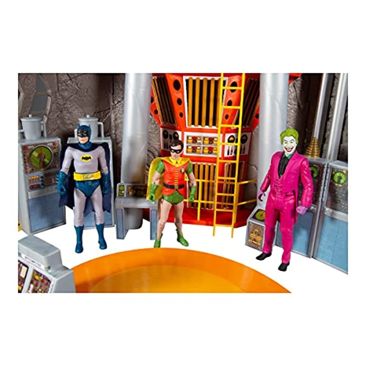 McFarlane Toys DC Batman 1966 TV Series Batcave 6-Inch Playset