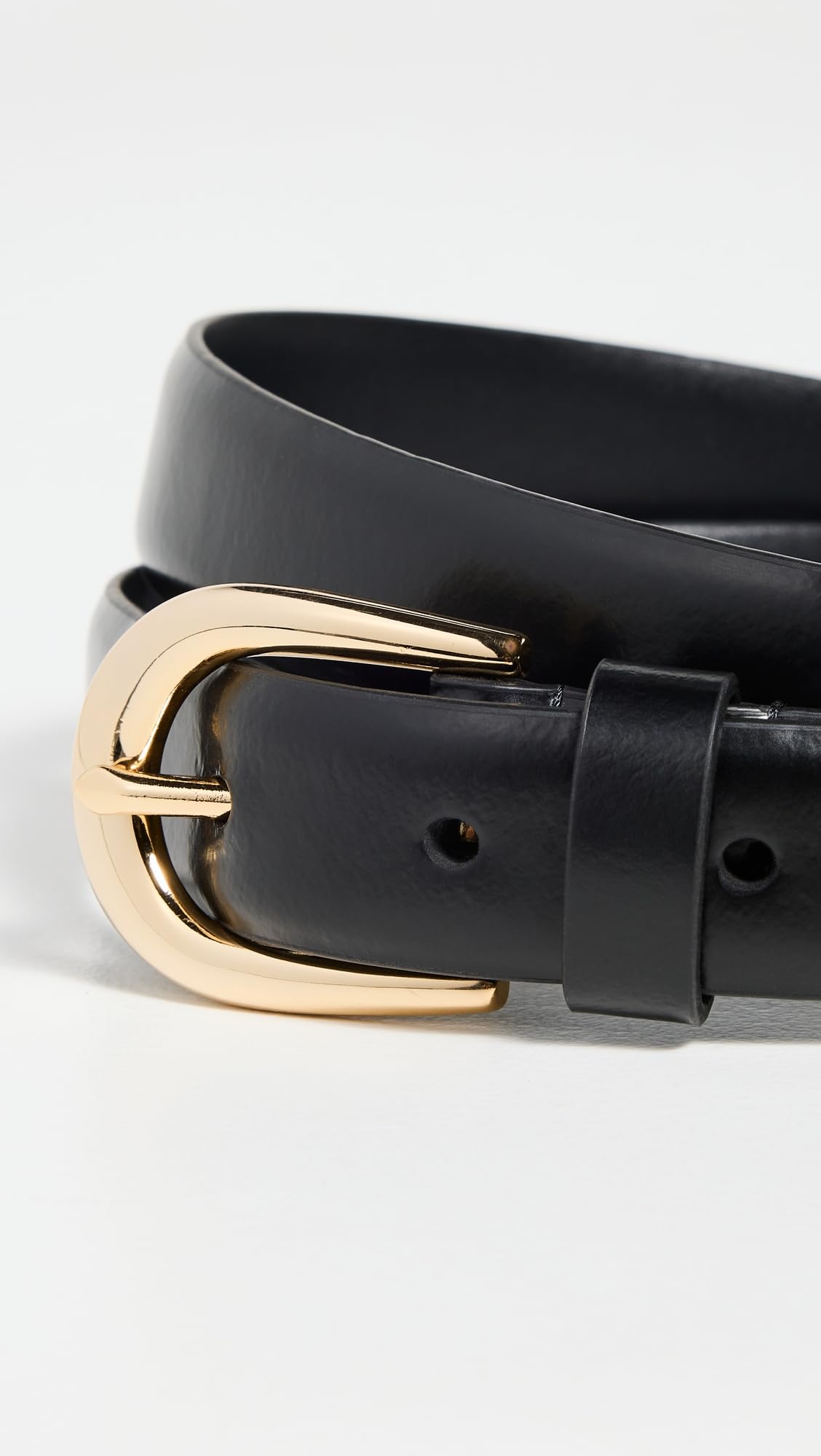 Favorite Daughter Women's The Favorite Belt, Black Gold, M