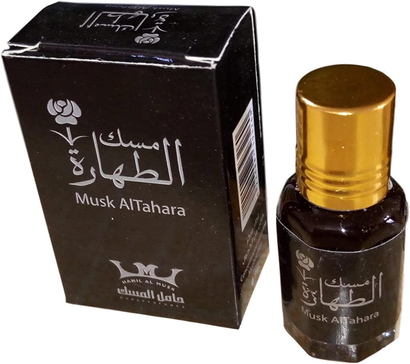 1 Bottle MUSK ALTAHARA Black Arabian Saudi Purity Oil Musk 1 x 5 ml = 0.16 ounce, Purity Musk Black ??? ??????? ????