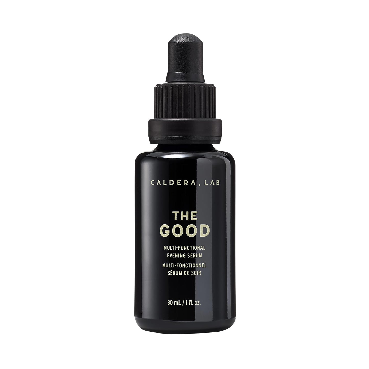 Caldera + Lab The Good | Men's Organic Moisturizing Face Serum for Dry, Sensitive, & Normal Skin - Vegan, Natural & Antioxidant Packed Skincare