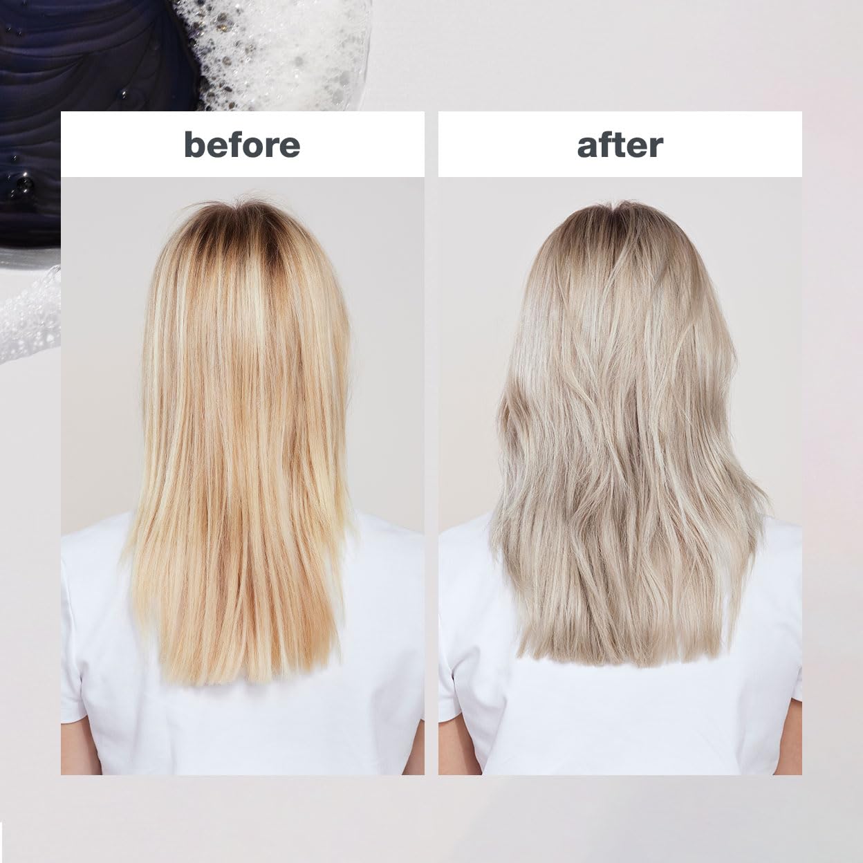milk_shake icy blond shampoo | award winning toning shampoo with black pigment to cool brassy and enhance platinum blonde hair | ideal for maintaining Beauty and Personal Care milk_shake