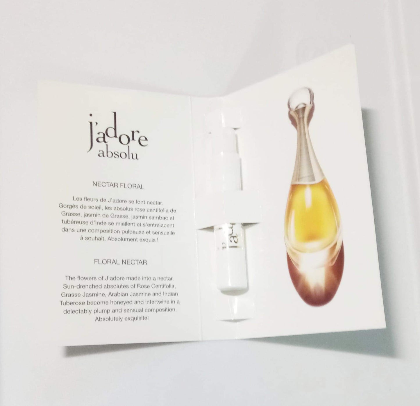 Dior Christian Dior J'adore Eau de Parfum Spray for Women .03 oz. Sample Spray