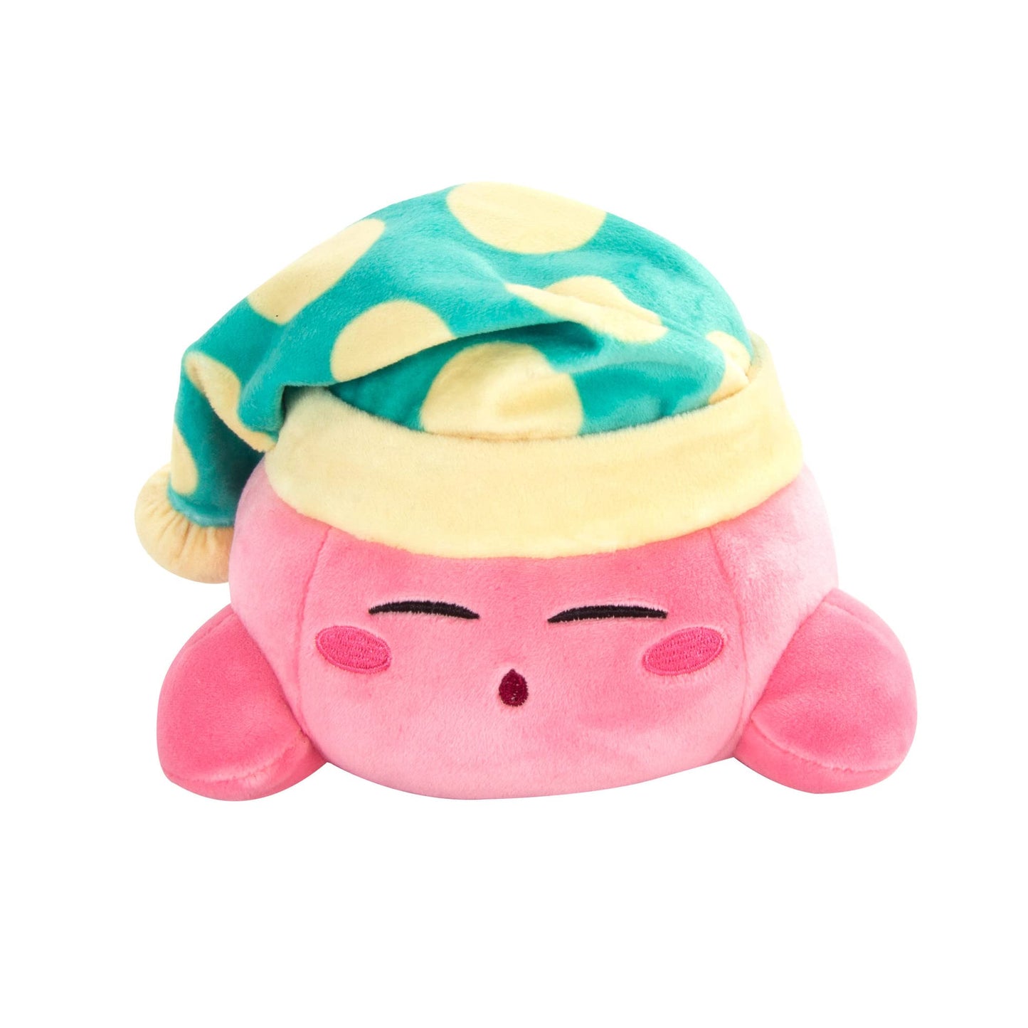 Club Mocchi Mocchi Kirby Plush - Sleeping Kirby Plushie - Easter Basket Stuffers - Squishy Plush - 6 Inch