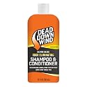 Dead Down Wind Shampoo & Conditioner | 12 oz Bottle | Odor Eliminator, Hunting Accessories | Gentle Shampoo & Conditioner for Hunting | Safe