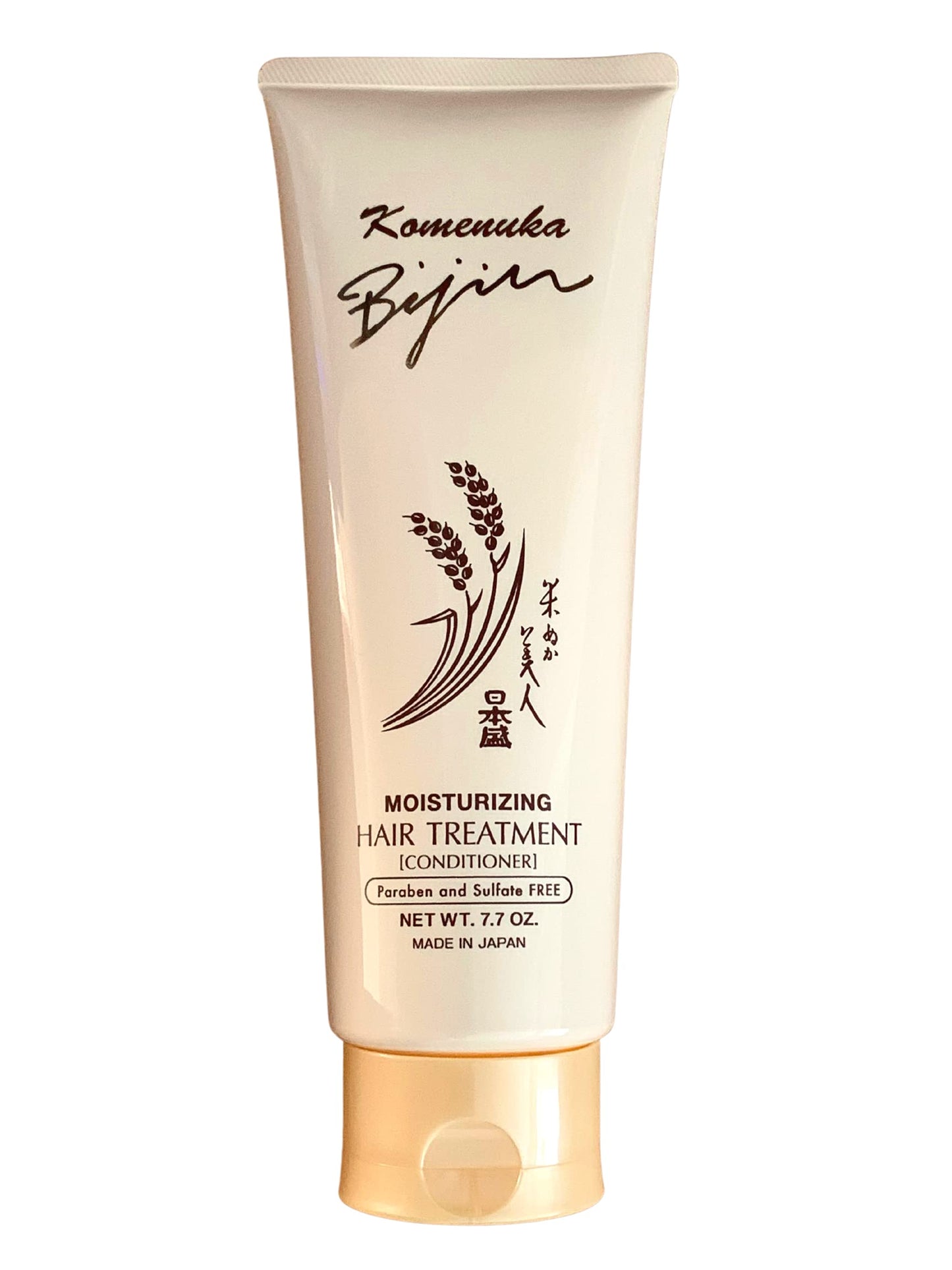Komenuka Bijin NS-K Moisturizing Hair Treatment (ENGLISH PACKAGING-Exclusive Edition for USA market) No Paraben No Sulfate (7.7 oz.)