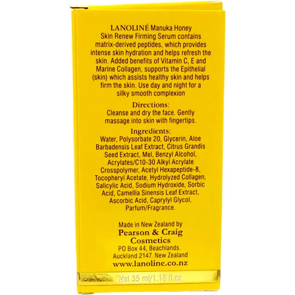 Lanoline Manuka Honey Skin Renew Firming Serum