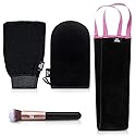 Bronze Tan Self Tanner Accessory Kit - Includes Self Tanning Mitt, Tan Remover Exfoliating Mitt, Easy-Reach Back Applicator, Tanning Brush Applicator