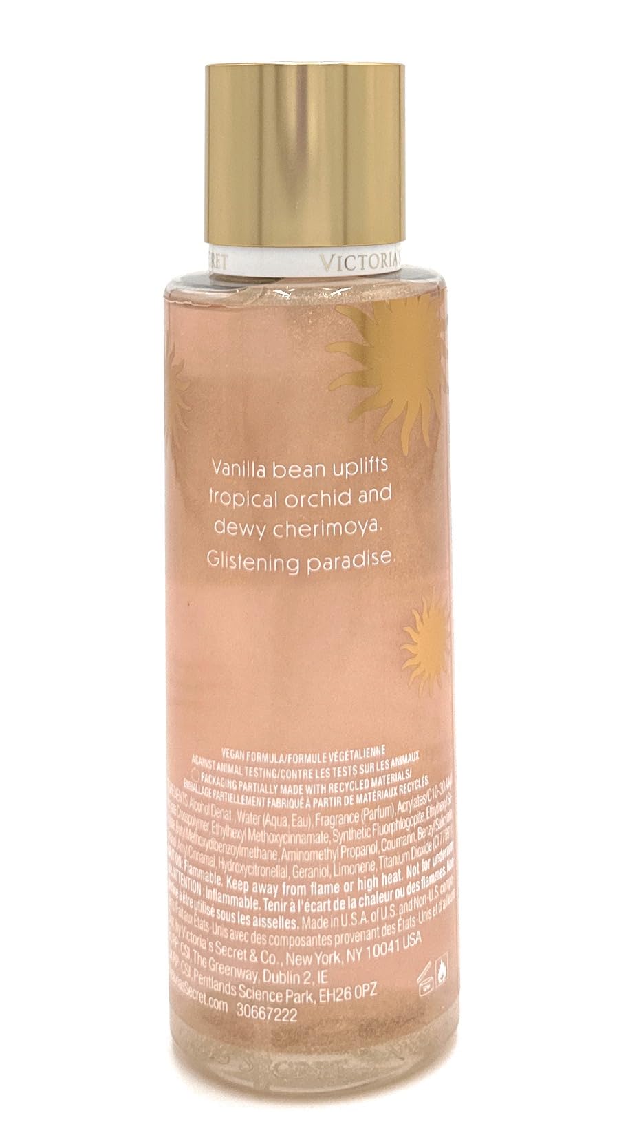 Victoria's Secret Fragrance Mist Vanilla Playa Shimmer 8.4 Fl Oz