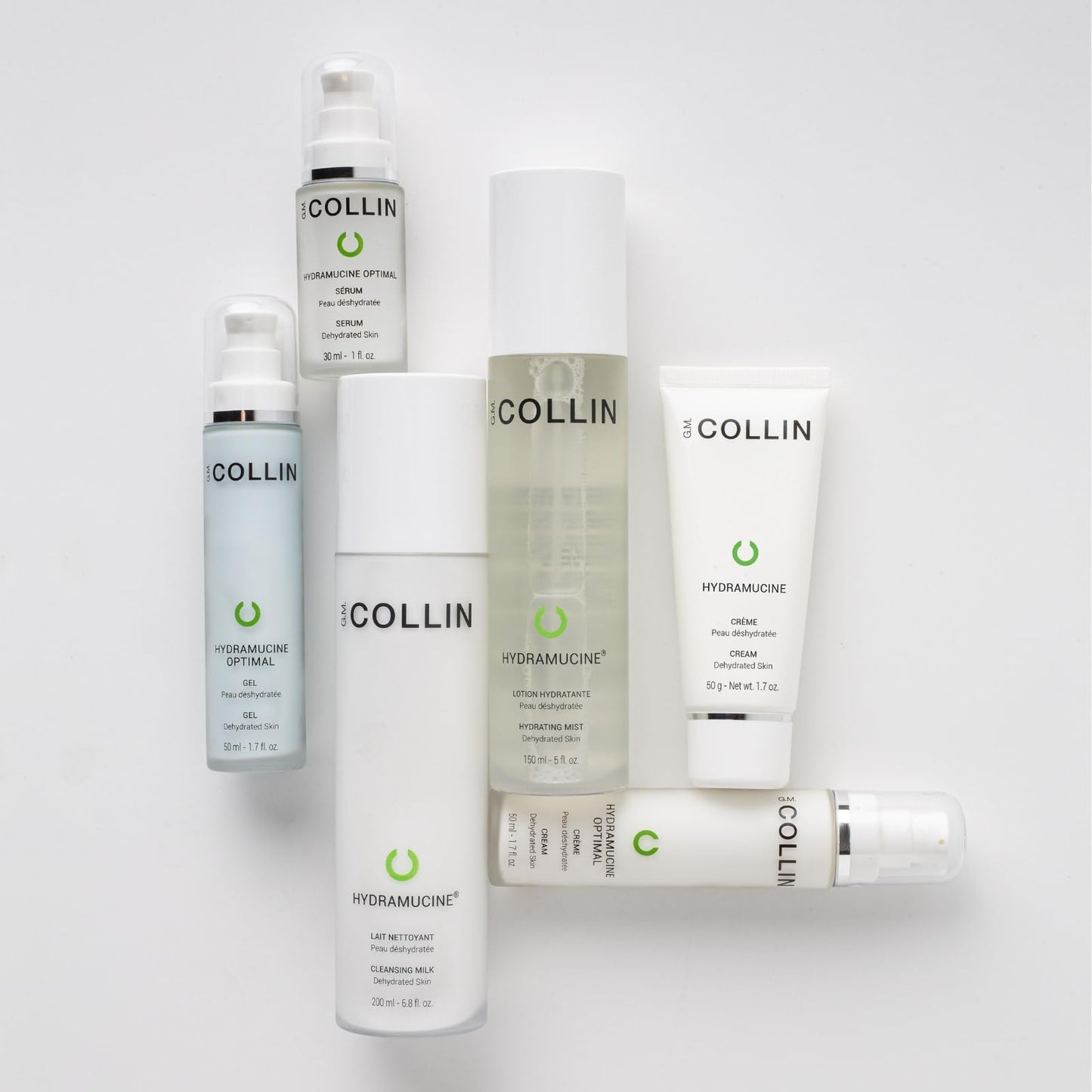 G.M. COLLIN Hydramucine Cleansing Milk | Gentle Face Wash for Dehydrated Skin | Eliminates Skin Impurities and Removes Make-up