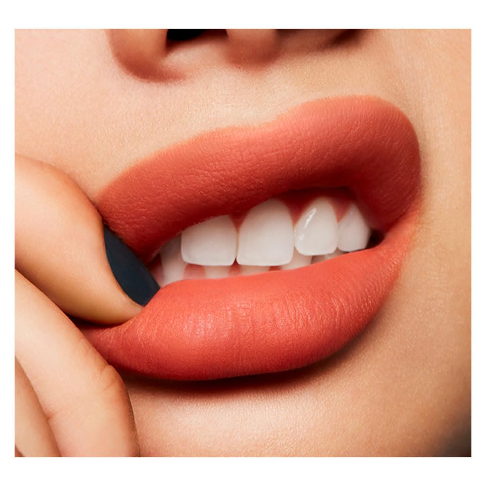 MAC M.A.C Powder Kiss Liquid Lipcolour - 998 Sorry Not Sorry (Dirty pumpkin orange)