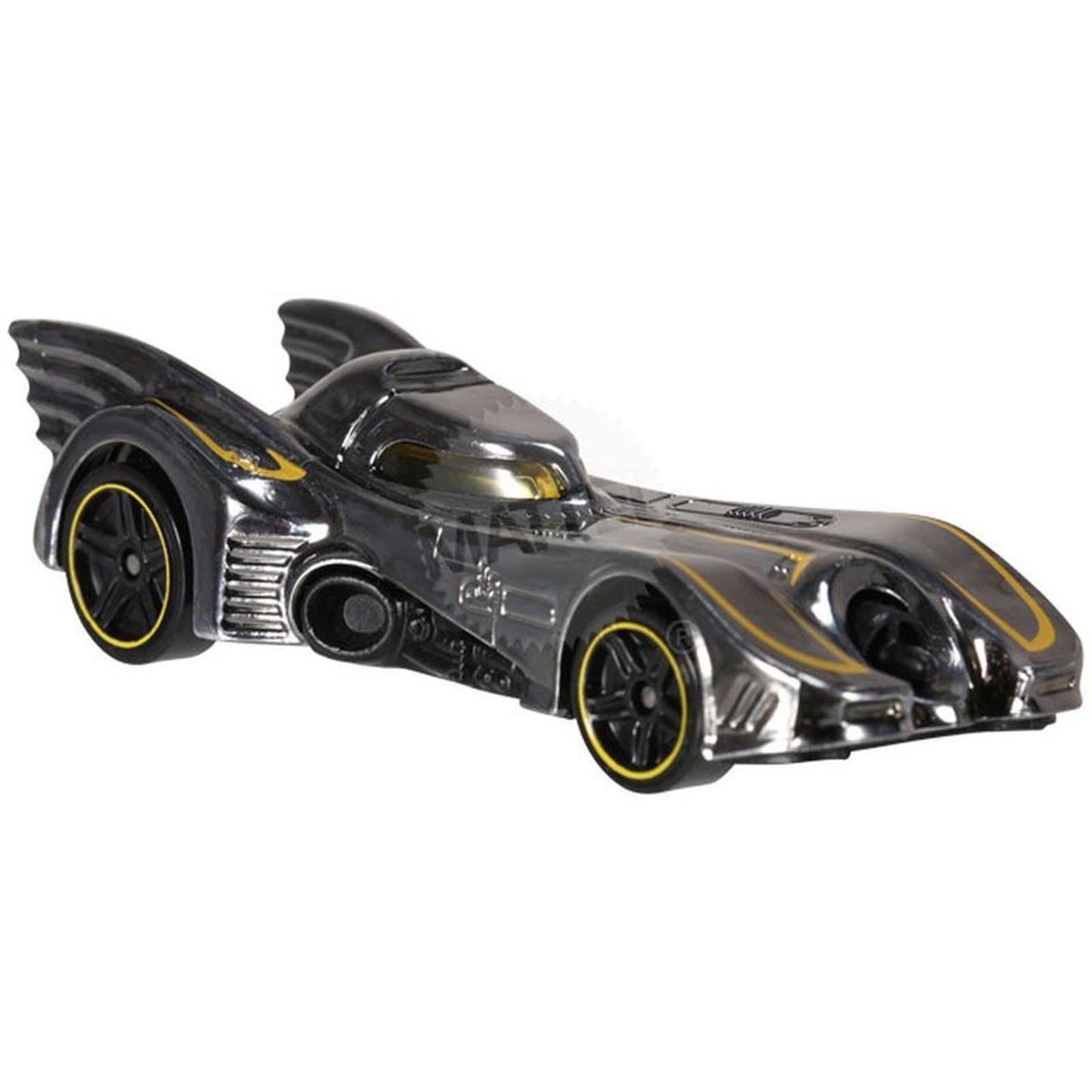 Hot Wheels 2015 HW City Batman Batmobile (1989 Movie) 62/250, Dark Chrome