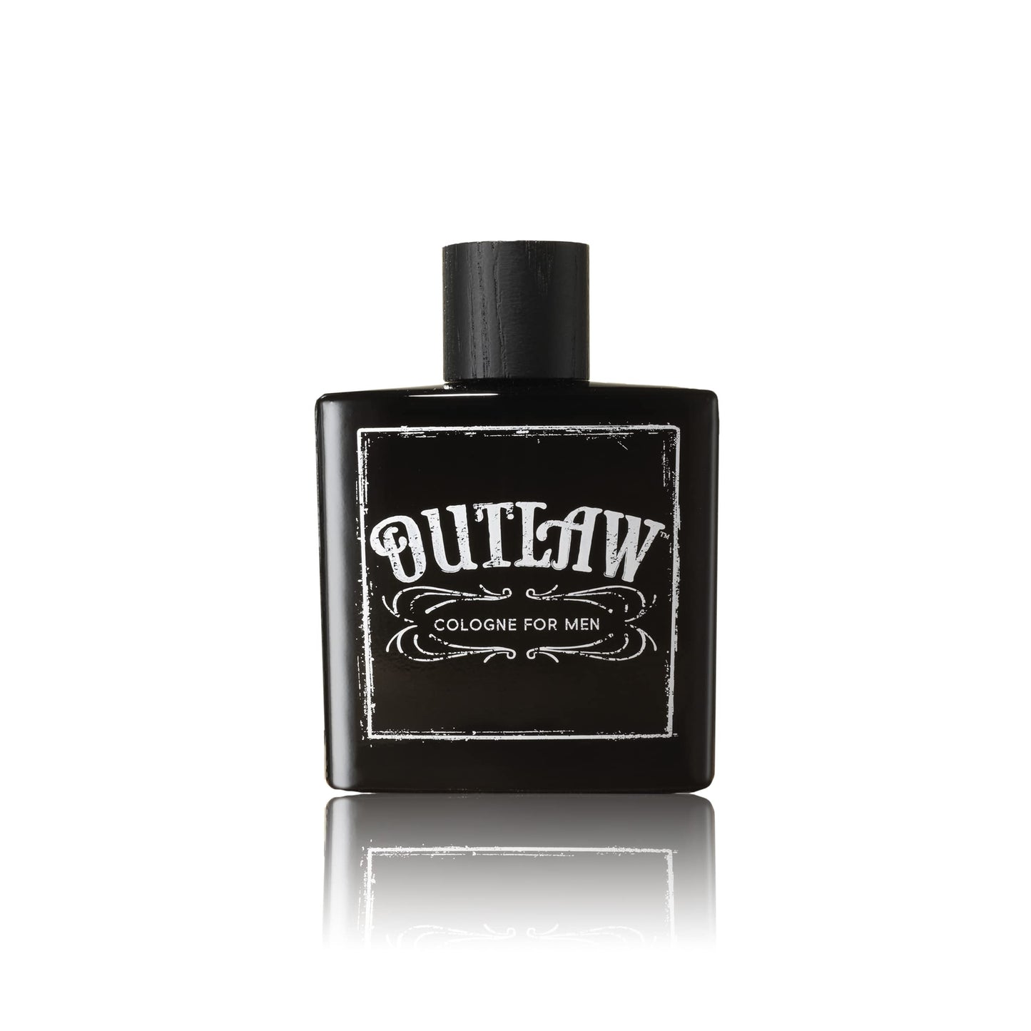 Outlaw Men’s Cologne by Tru Western - Refreshing Bergamot, Lavender and Fir Balsam for a Sensual Aroma - 3.4 oz