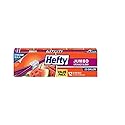Hefty Slider 2.5 Gallon Jumbo Storage Bags, 12 Count (Pack of 3) 36 Bags Total