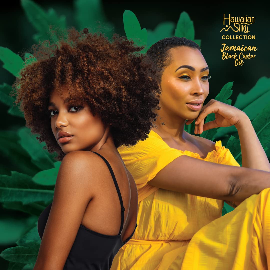 Hawaiian Silky Jamaican Black Castor Oil Collection Non Flaking Curling Gel