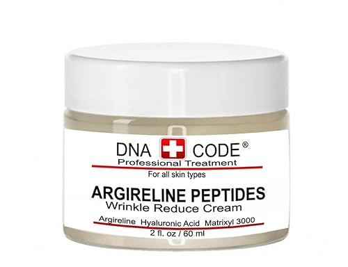 DNA Code®-No Needle Alternative-Pure Argireline Peptides Winkle Reduce Cream-Hyaluronic Acid+ Matrixyl 3000