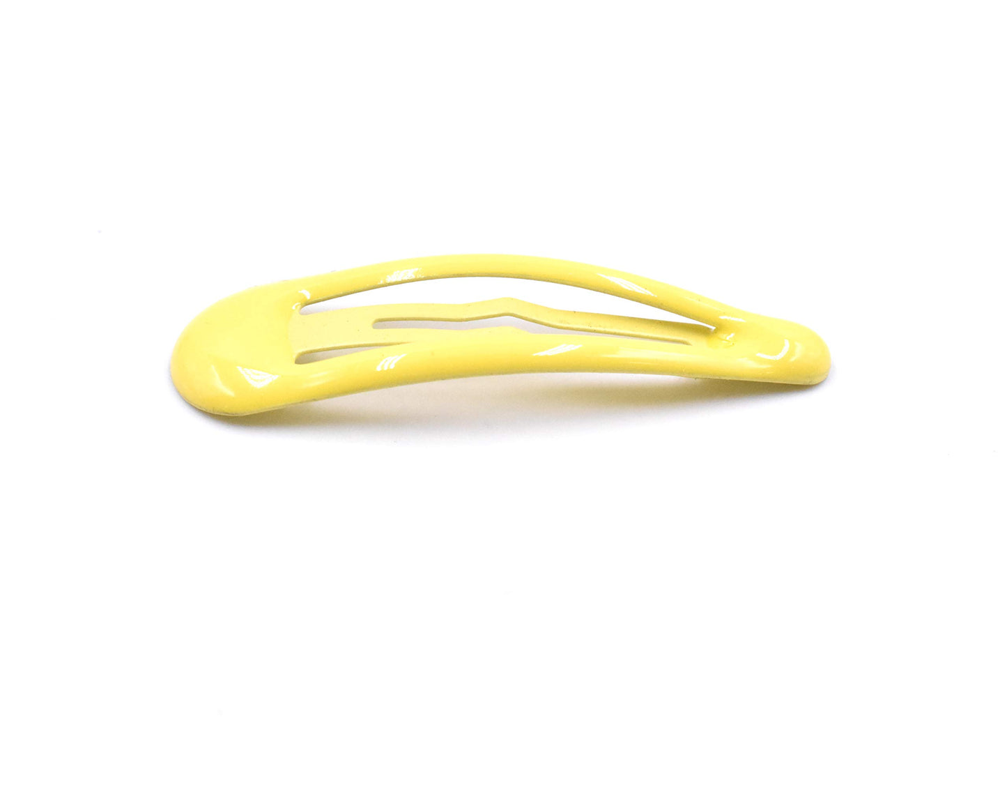 Art&Beauty 10 Pairs Colorful Glossy Snap Prong Clips Bendy Hair Clips Barrettes for Ladies Girls Women Adults Hair Bow By Art&Beauty