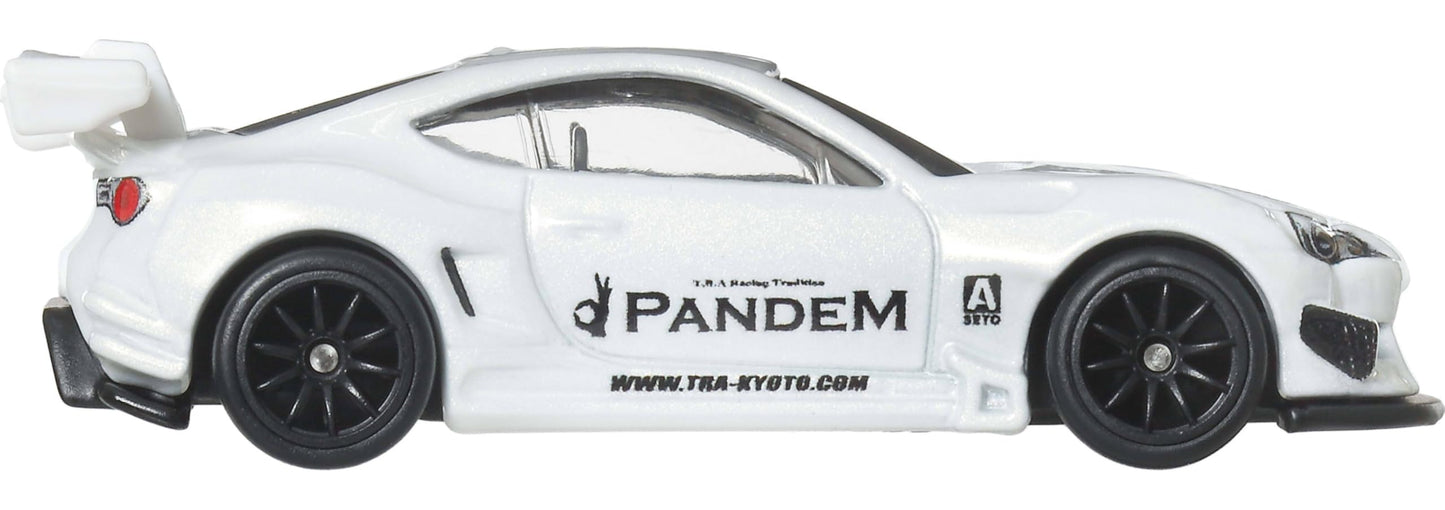 Hot Wheels Premium Car Culture Collectible Toy Car, 1:64 Scale Die-Cast Pandem Subaru BRZ, Circuit Legends Vehicle with Real Riders Tires