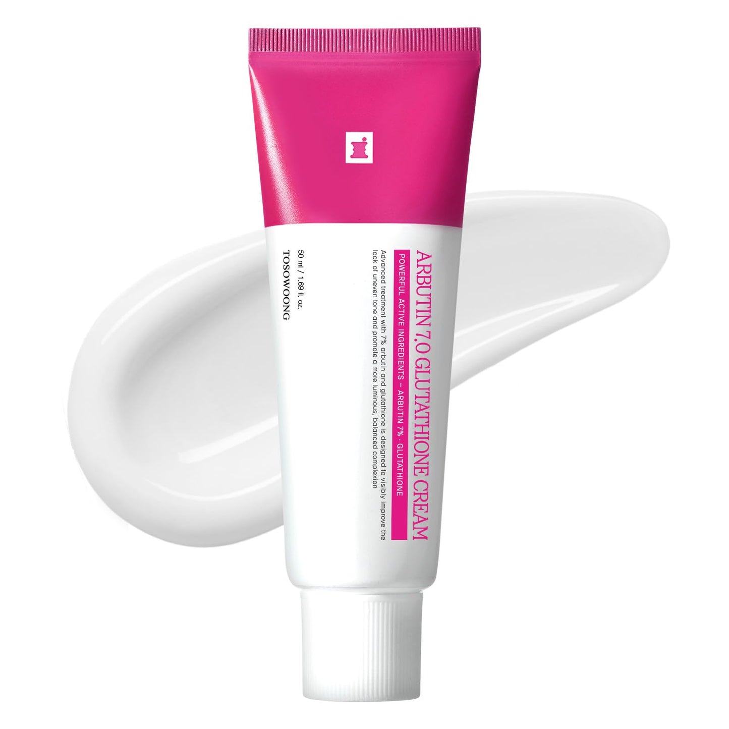 TOSOWOONG Arbutin 7% Glutathione Cream, 70,000ppm Arbutin + 5,001ppm Glutathione, Niacinamide, Dark Spots, Freckle, Blemishes, Pigmentation, Dullness Beauty and Personal Care TOSOWOONG Default Title