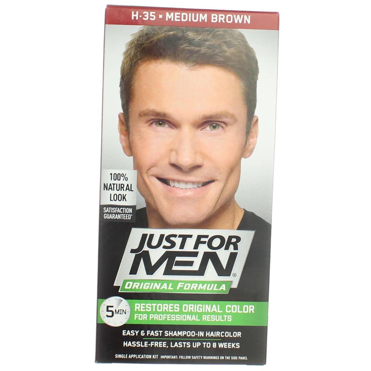 JUST FOR MEN Hair Color Medium Brown 35, 1 ea