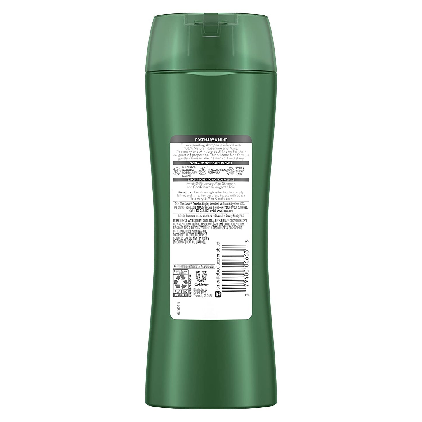 Suave Professionals Natural Rosemary+Mint Shampoo 12.6 fl oz